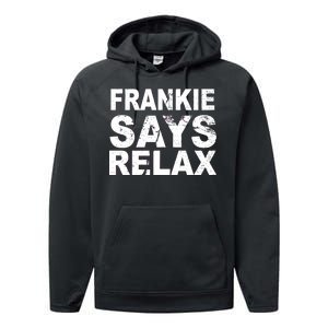 Frankie Says Relax Performance Fleece Hoodie