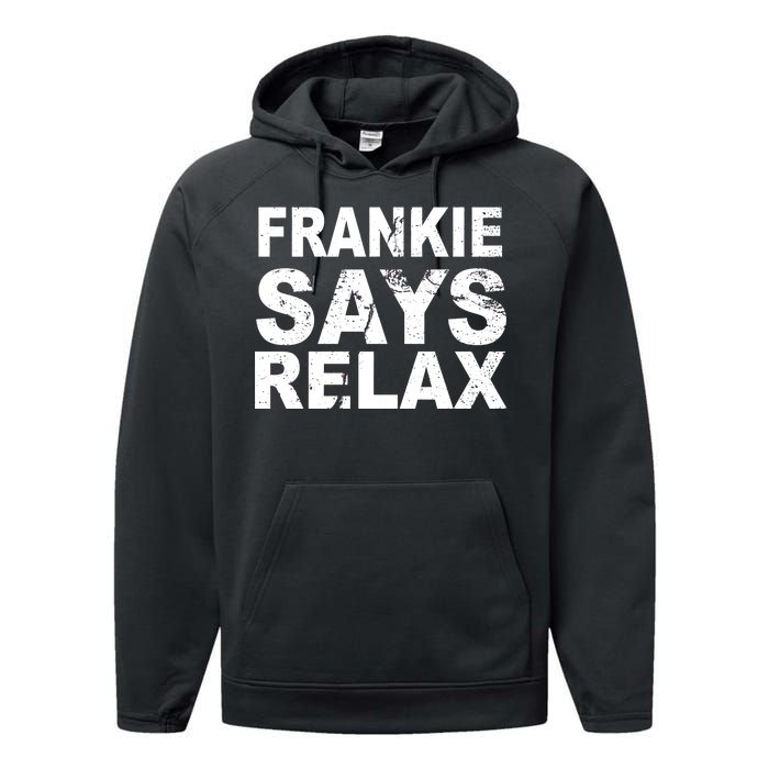 Frankie Says Relax Performance Fleece Hoodie