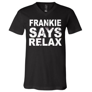 Frankie Says Relax V-Neck T-Shirt