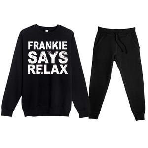 Frankie Says Relax Premium Crewneck Sweatsuit Set