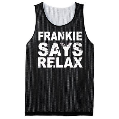 Frankie Says Relax Mesh Reversible Basketball Jersey Tank