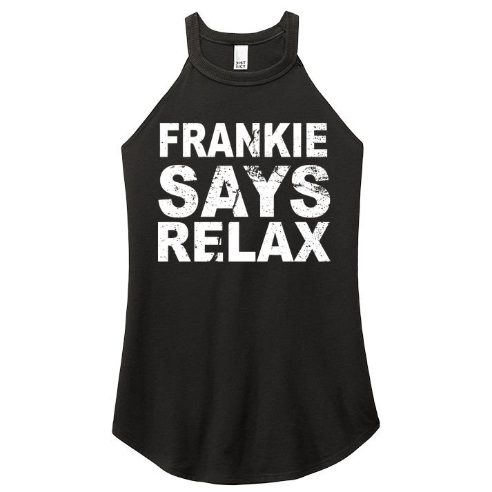 Frankie Says Relax Women's Perfect Tri Rocker Tank