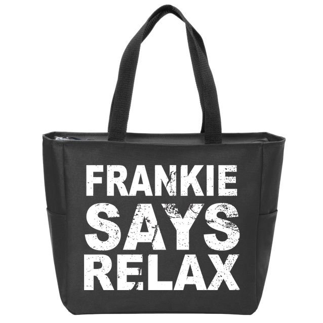 Frankie Says Relax Zip Tote Bag