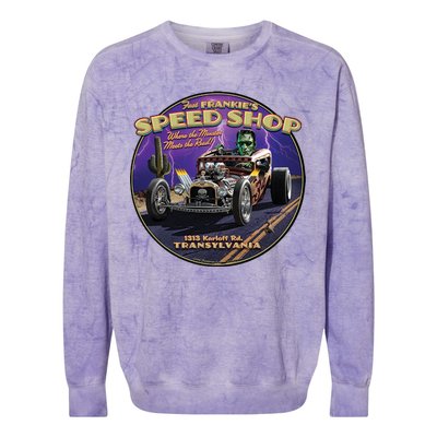 Frankie's Speed Shop Larry Grossman Colorblast Crewneck Sweatshirt