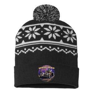 Frankie's Speed Shop Larry Grossman USA-Made Snowflake Beanie