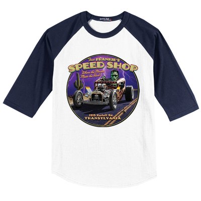 Frankie's Speed Shop Larry Grossman Baseball Sleeve Shirt