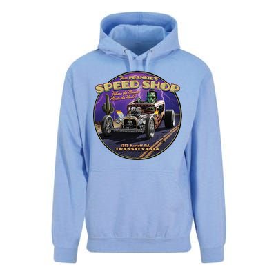 Frankie's Speed Shop Larry Grossman Unisex Surf Hoodie