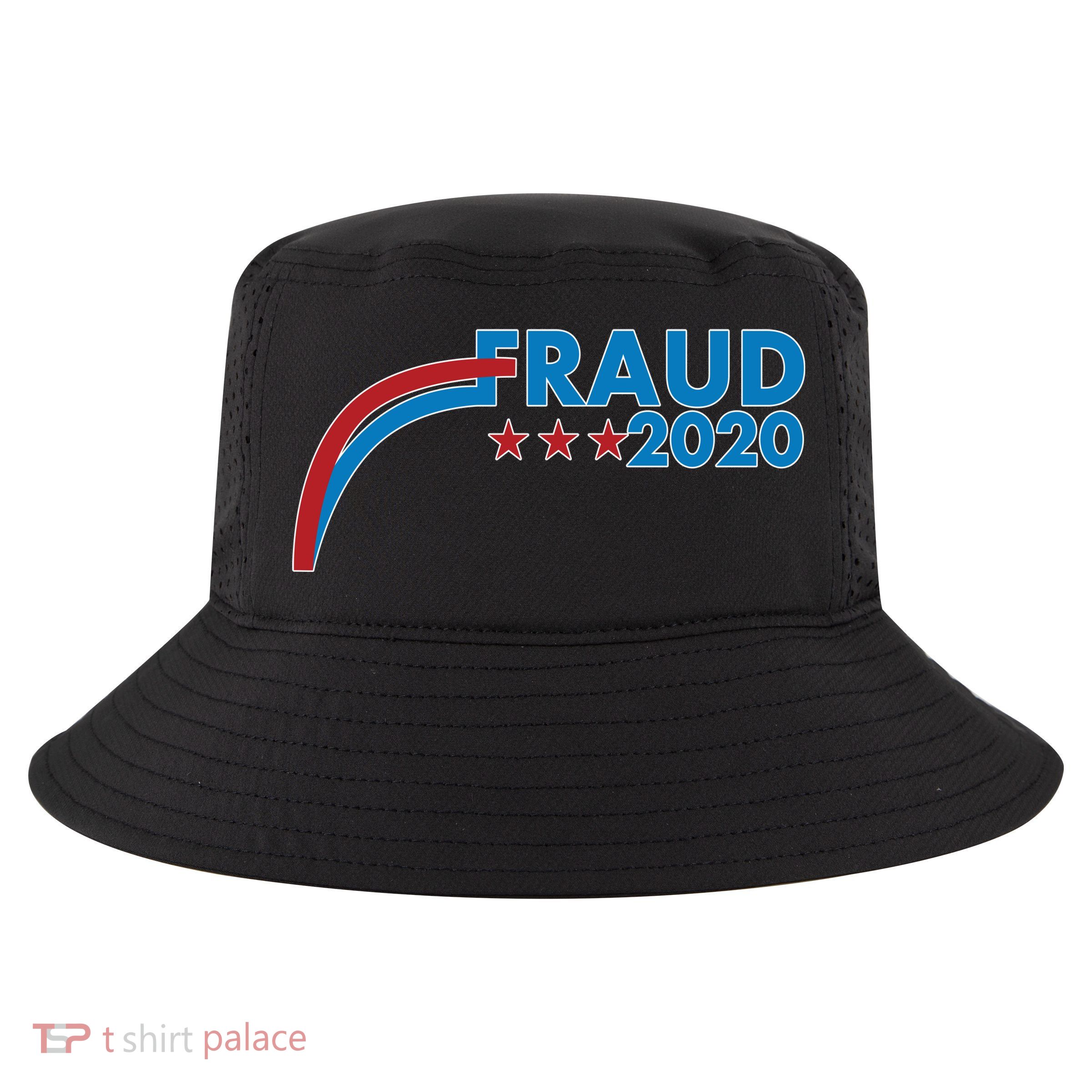 Fraud 2020 Election Pro Trump Cool Comfort Performance Bucket Hat