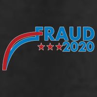 Fraud 2020 Election Pro Trump 7 Panel Mesh Trucker Snapback Hat