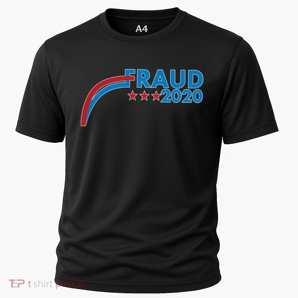 Fraud 2020 Election Pro Trump Cooling Performance Crew T-Shirt