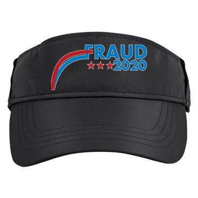 Fraud 2020 Election Pro Trump Adult Drive Performance Visor