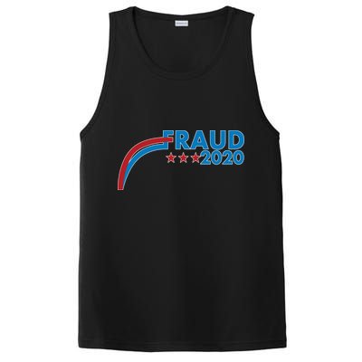 Fraud 2020 Election Pro Trump PosiCharge Competitor Tank