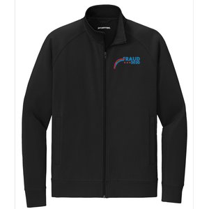 Fraud 2020 Election Pro Trump Stretch Full-Zip Cadet Jacket