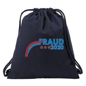 Fraud 2020 Election Pro Trump Drawstring Bag