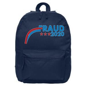 Fraud 2020 Election Pro Trump 16 in Basic Backpack