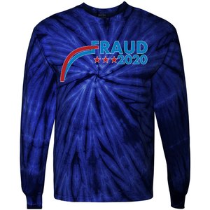 Fraud 2020 Election Pro Trump Tie-Dye Long Sleeve Shirt