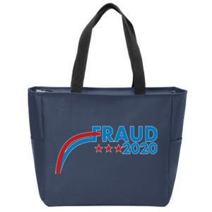 Fraud 2020 Election Pro Trump Zip Tote Bag