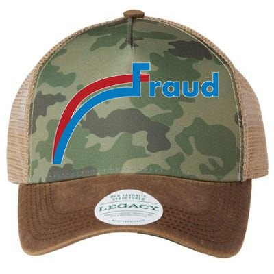 Fraud 2020 Election Voter Fraud Pro Trump Legacy Tie Dye Trucker Hat