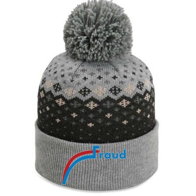 Fraud 2020 Election Voter Fraud Pro Trump The Baniff Cuffed Pom Beanie