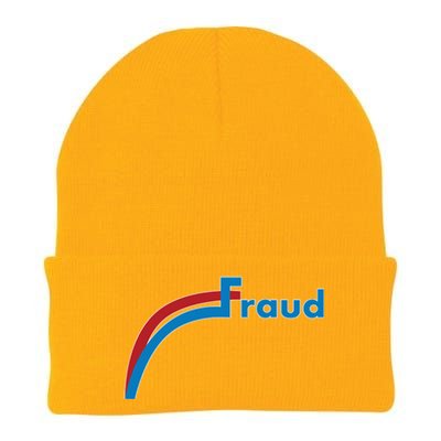 Fraud 2020 Election Voter Fraud Pro Trump Knit Cap Winter Beanie