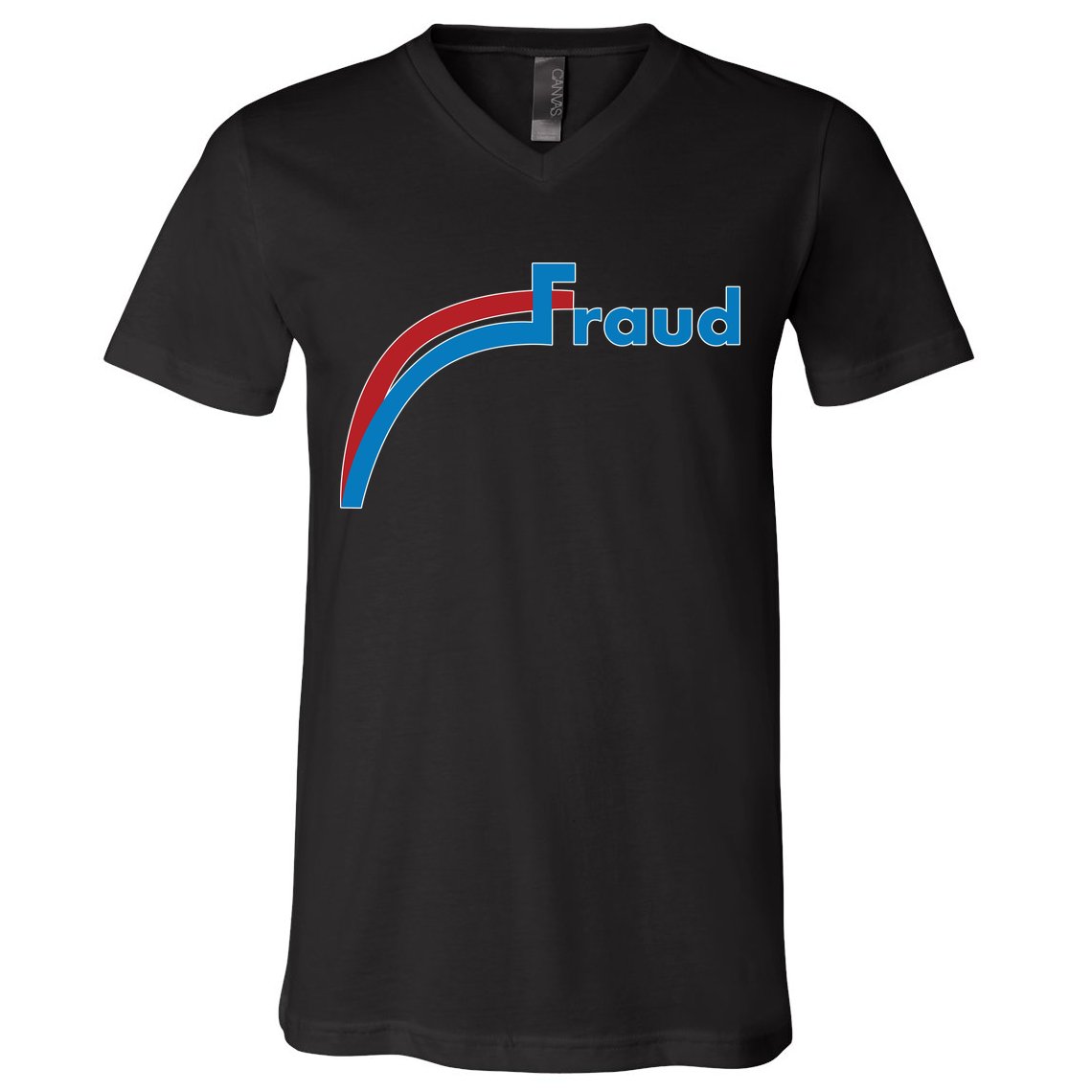 Fraud 2020 Election Voter Fraud Pro Trump V-Neck T-Shirt