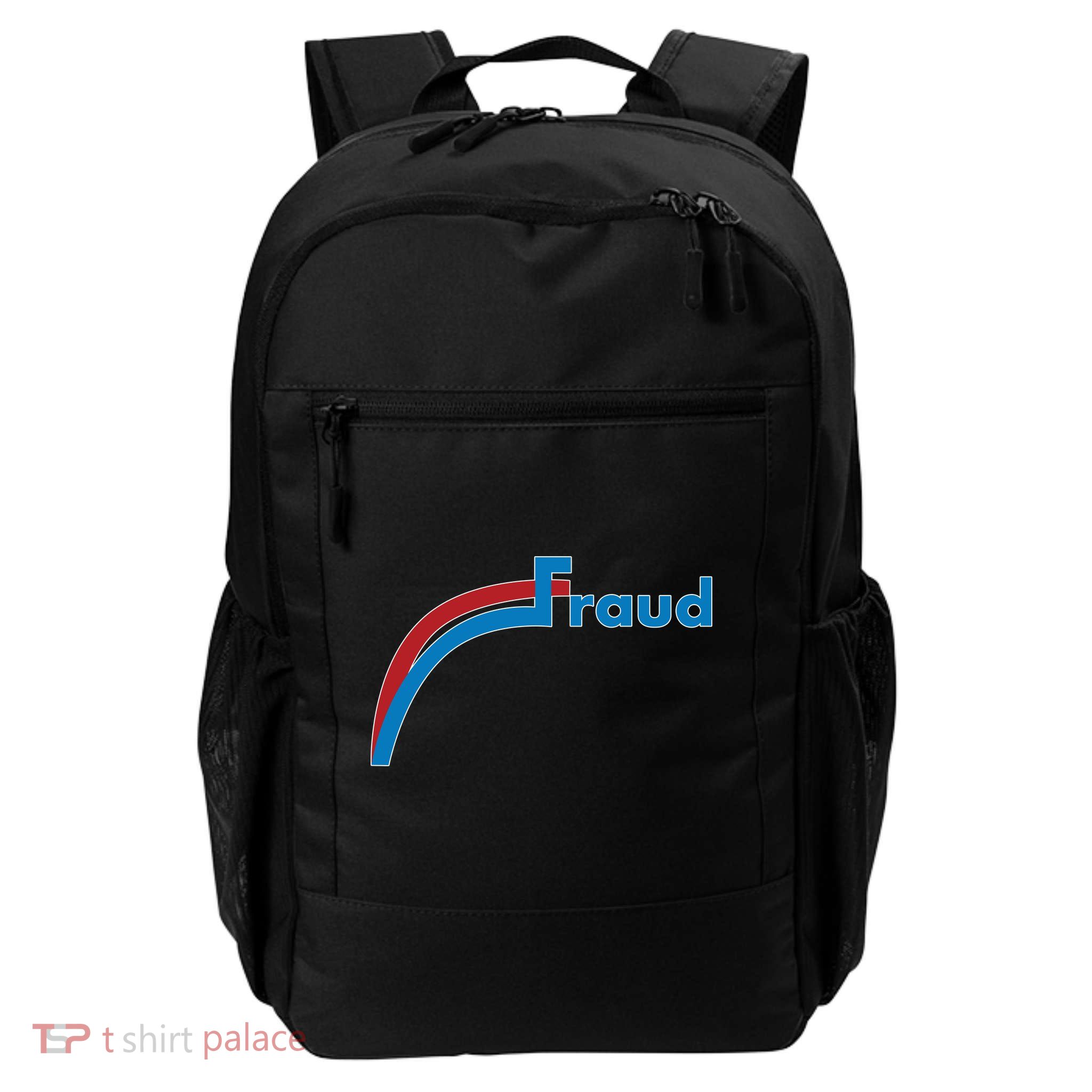 Fraud 2020 Election Voter Fraud Pro Trump Daily Commute Backpack