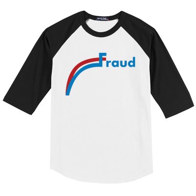 Fraud 2020 Election Voter Fraud Pro Trump Baseball Sleeve Shirt