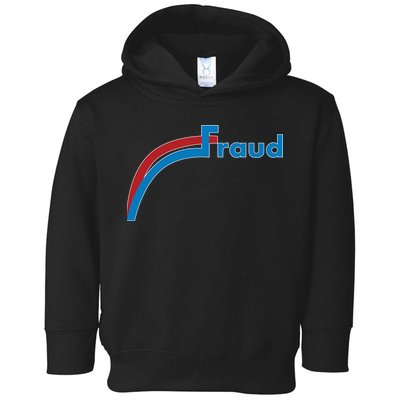 Fraud 2020 Election Voter Fraud Pro Trump Toddler Hoodie