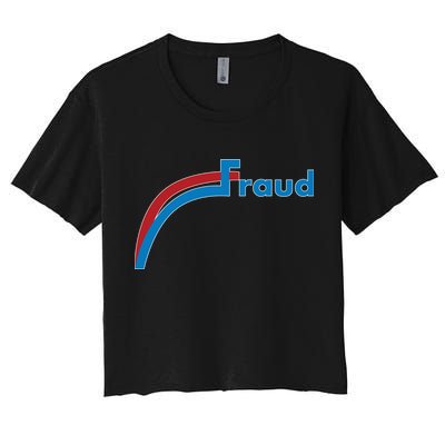 Fraud 2020 Election Voter Fraud Pro Trump Crop Top