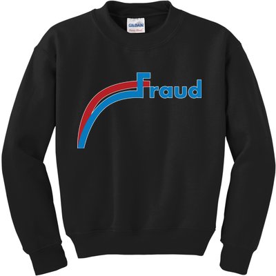 Fraud 2020 Election Voter Fraud Pro Trump Kids Sweatshirt