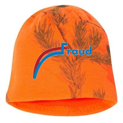 Fraud 2020 Election Voter Fraud Pro Trump Kati - Camo Knit Beanie