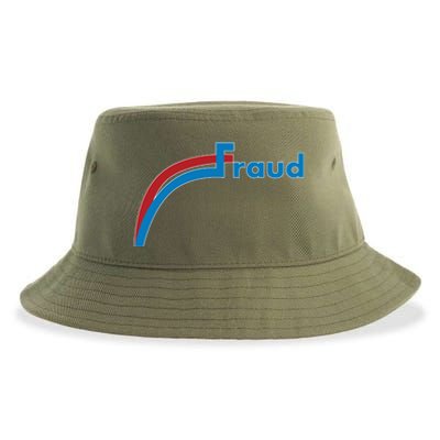 Fraud 2020 Election Voter Fraud Pro Trump Sustainable Bucket Hat