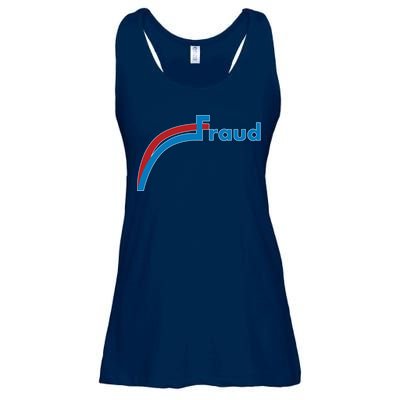 Fraud 2020 Election Voter Fraud Pro Trump Ladies Essential Flowy Tank