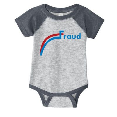 Fraud 2020 Election Voter Fraud Pro Trump Infant Baby Jersey Bodysuit