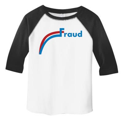 Fraud 2020 Election Voter Fraud Pro Trump Toddler Fine Jersey T-Shirt