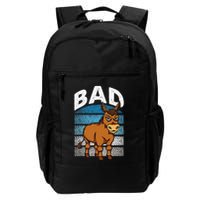 Funny Retro Bad Ass Angry Donkey Backpack