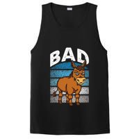 Funny Retro Bad Ass Angry Donkey PosiCharge Competitor Tank