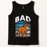 Funny Retro Bad Ass Angry Donkey Tank Top