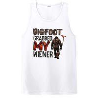 Funny Retro Bigfoot Bigfoot Grabbed My Wiener PosiCharge Competitor Tank