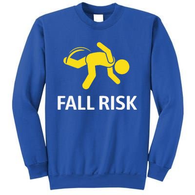 Fall Risk Balance Issues Funny Fall Risk Sweatshirt