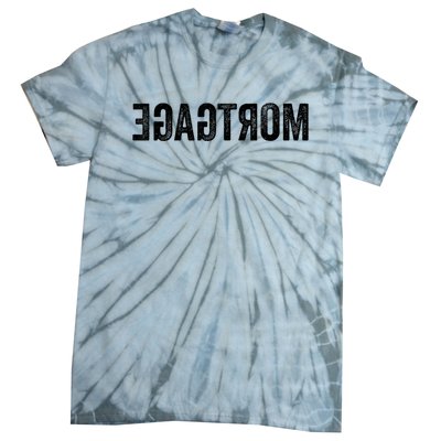 Funny Realtor Banker Halloween Party Reverse Mortgage Tie-Dye T-Shirt