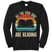 Funny Reading Books Nerd Bookish Library Bookshelf Vintage Librarian Bookworm Reader All Cool Kids A Sweatshirt