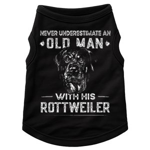 Funny Rotti Best Dog Dad Ever Rottweiler Doggie Tank