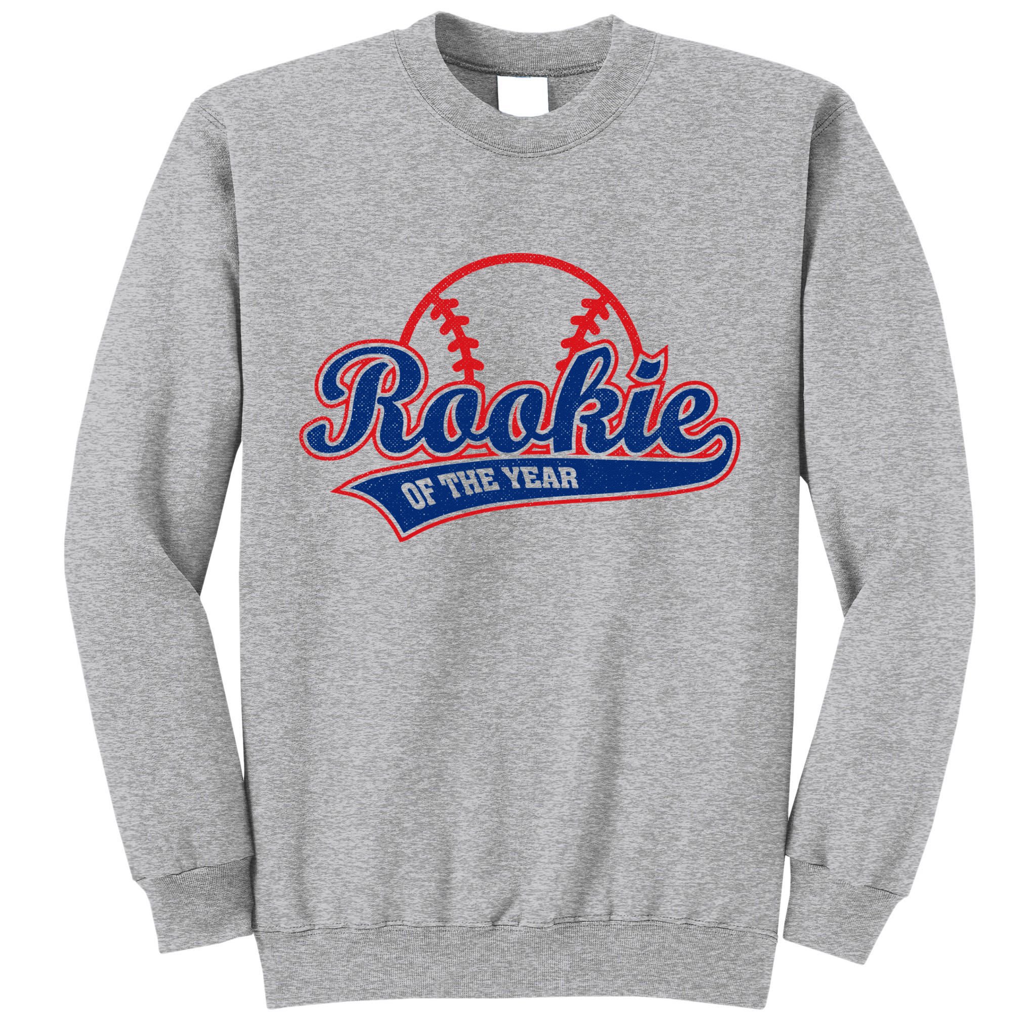 Funny Retro Baseball Rookie of the Year Tall Sweatshirt