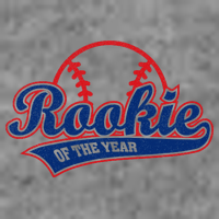 Funny Retro Baseball Rookie of the Year Tall Sweatshirt