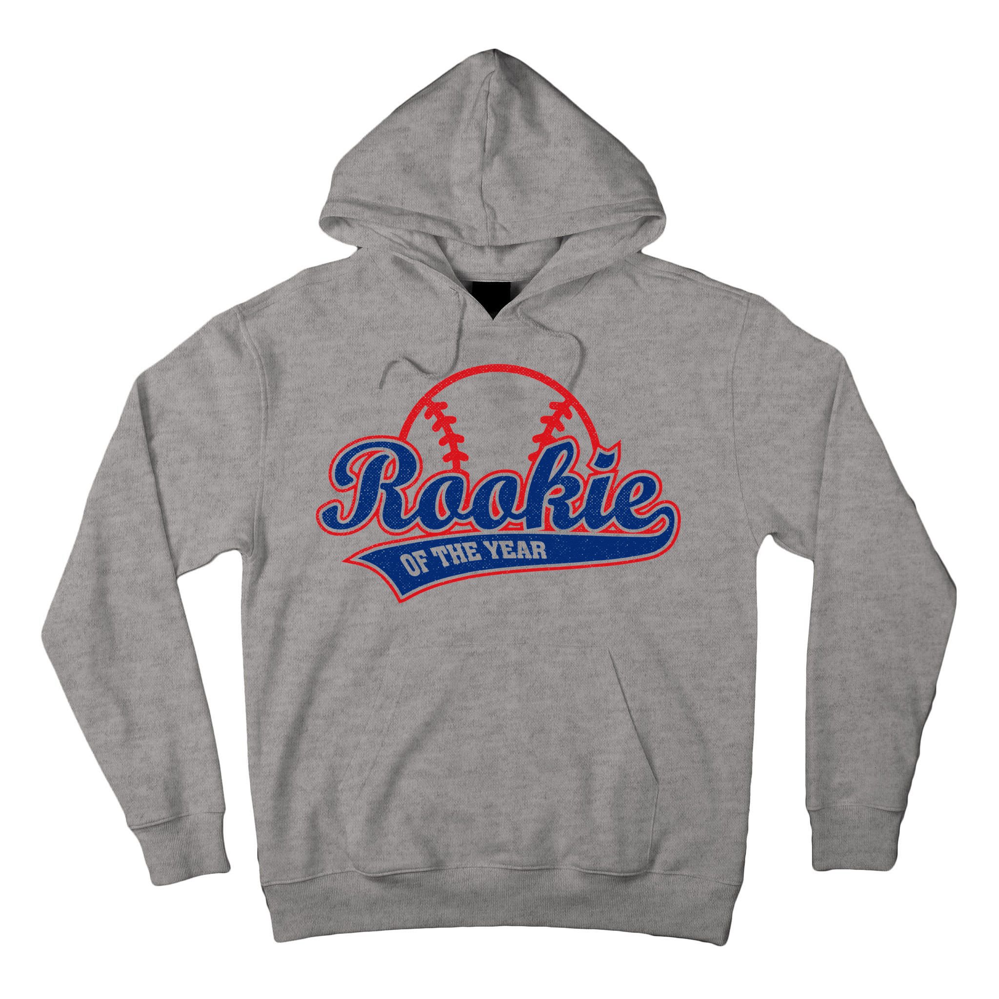 Funny Retro Baseball Rookie of the Year Tall Hoodie