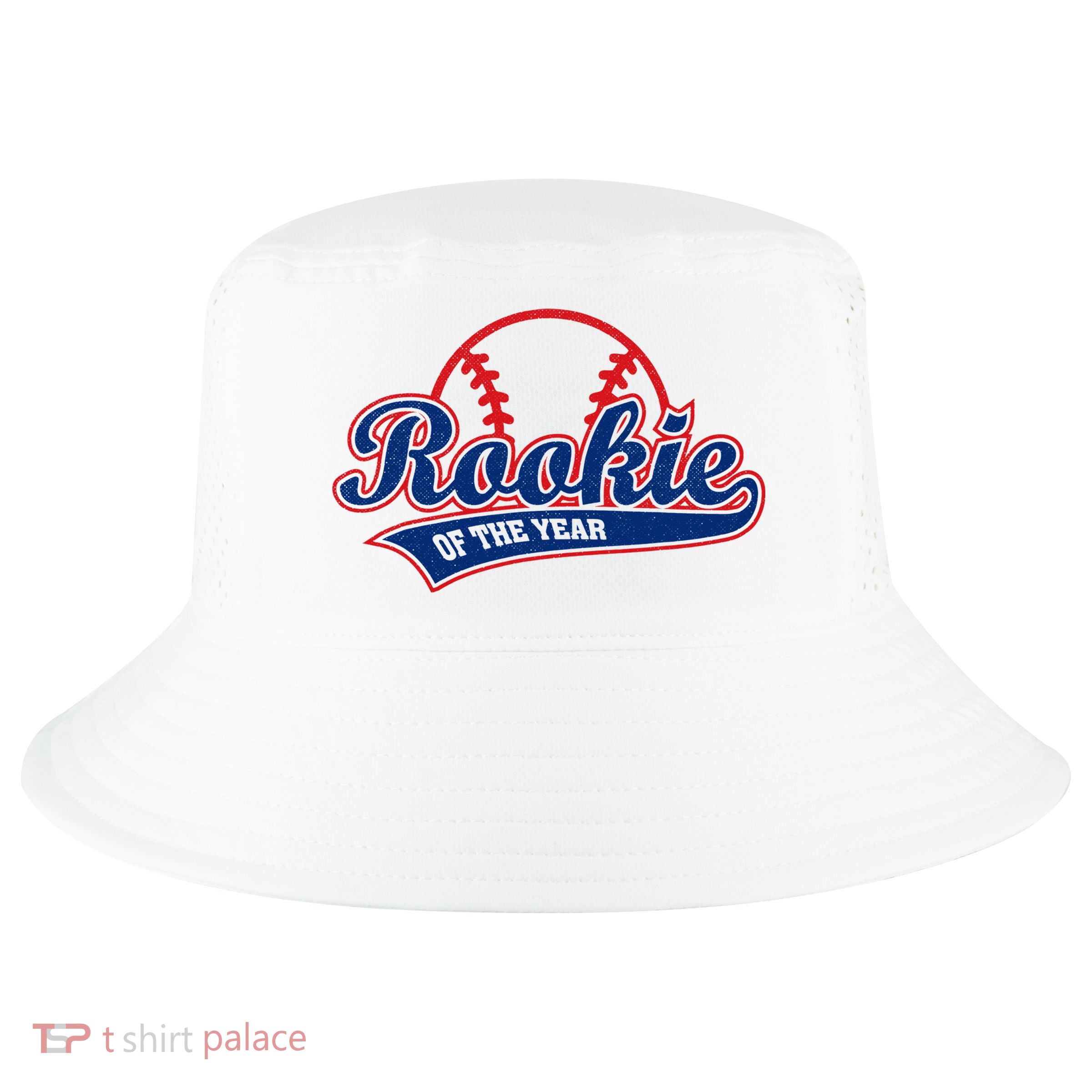 Funny Retro Baseball Rookie of the Year Cool Comfort Performance Bucket Hat