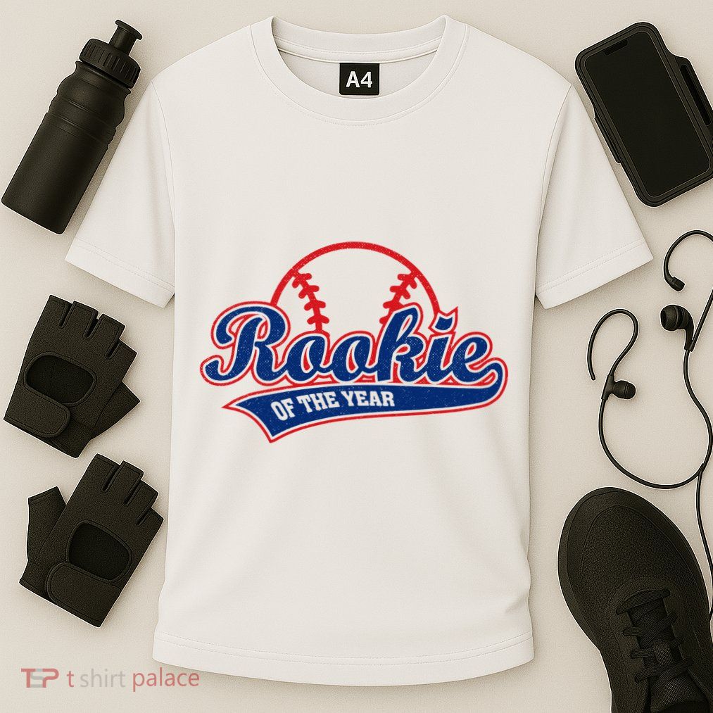 Funny Retro Baseball Rookie of the Year Performance Shirt