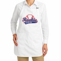 Funny Retro Baseball Rookie of the Year Apron