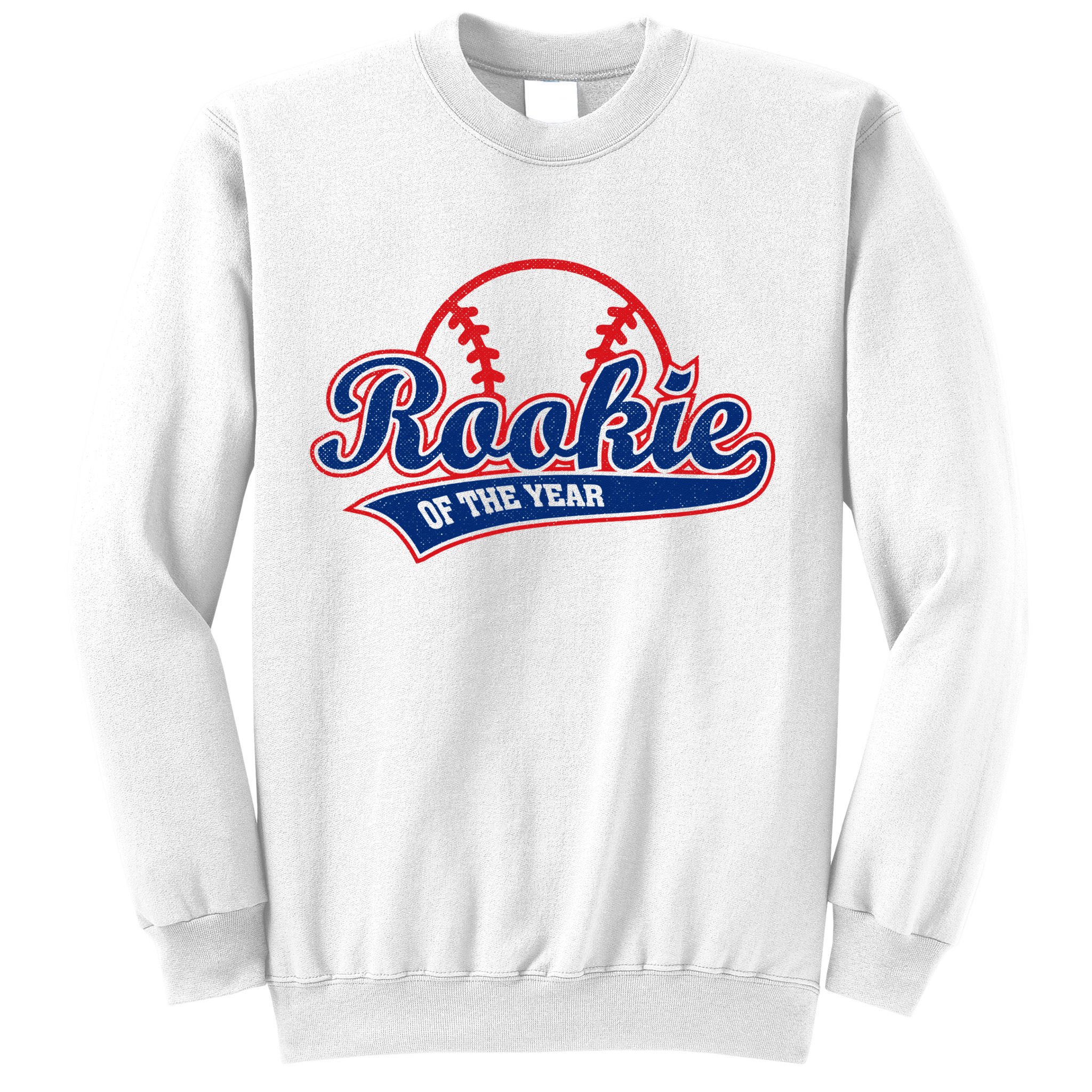 Funny Retro Baseball Rookie of the Year Sweatshirt